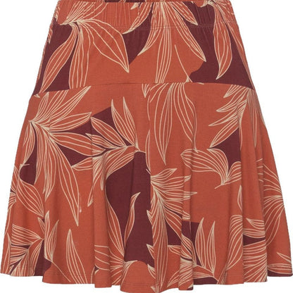 Jupe-short femme – Coupe évasée – Taille élastique