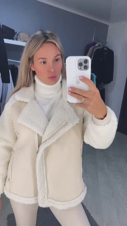 Agathe™|Die Borreguito-Jacke 